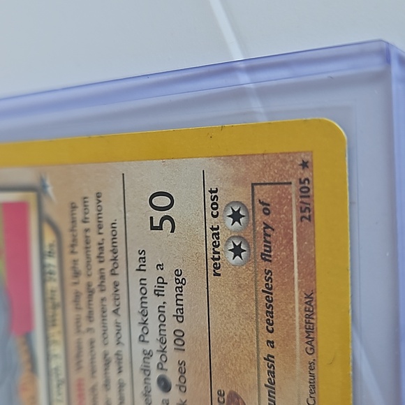 POKEMON~ Light Machamp 25/105 Rare Neo Destiny - Picture 5 of 8